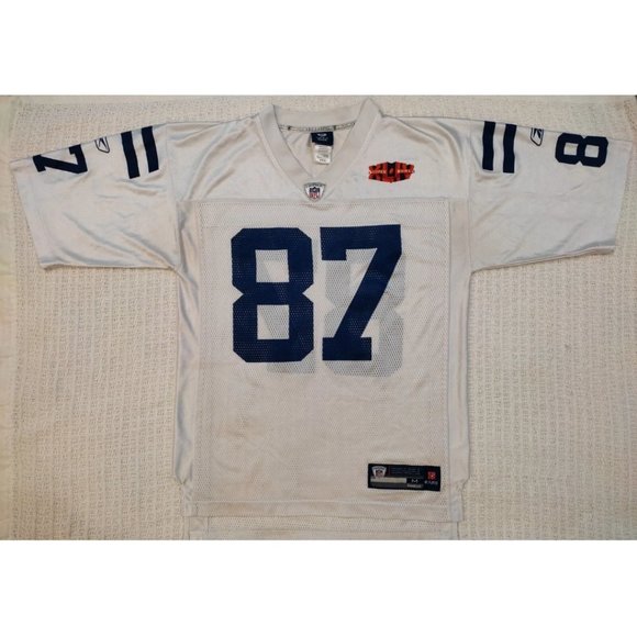 Reebok On Field Indianapolis Colts Superbowl XLIV Pierre Garcon #85 Jersey Sz M - Picture 3 of 4